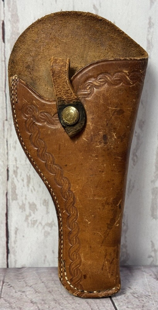 George Lawrence Leather Tooled Holster 22-32