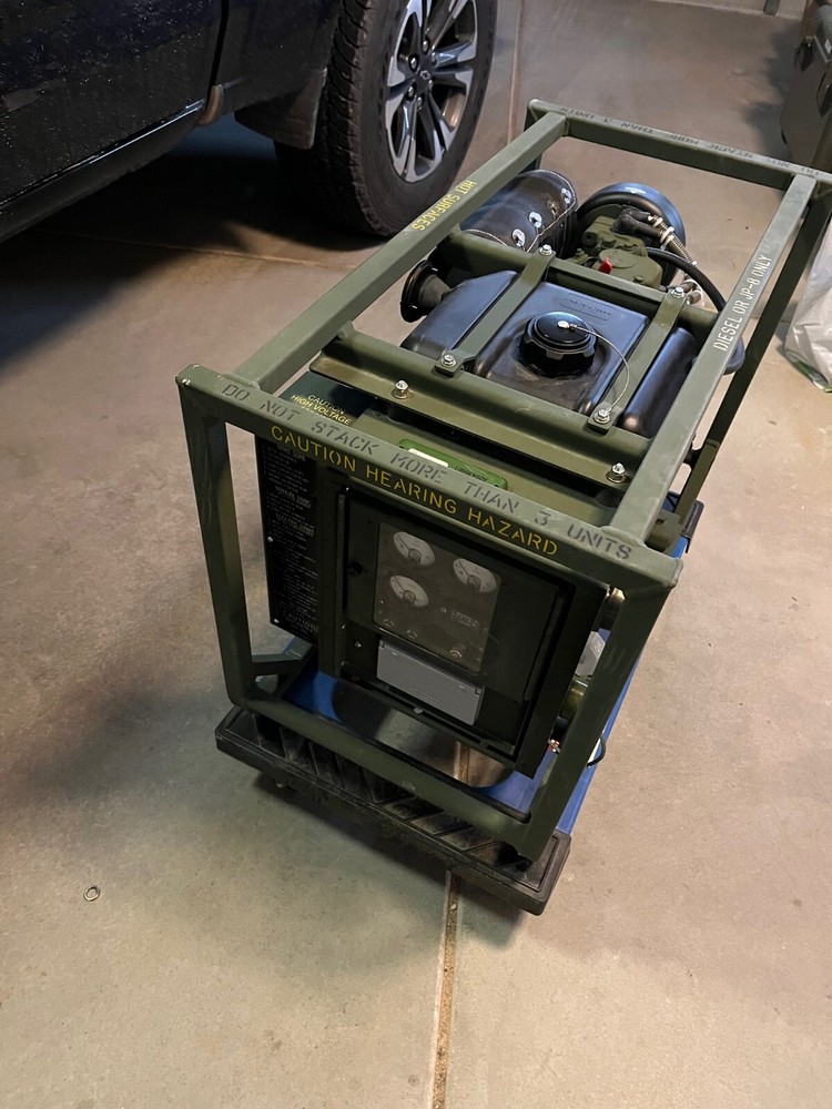DEWEY MEP-531-A 2-KW DIESEL GENERATOR US MILITARY UNIT NEW LIMITED TIME SALE-image