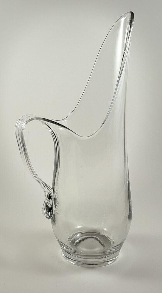 Vintage Viking Glass swung pitcher vase