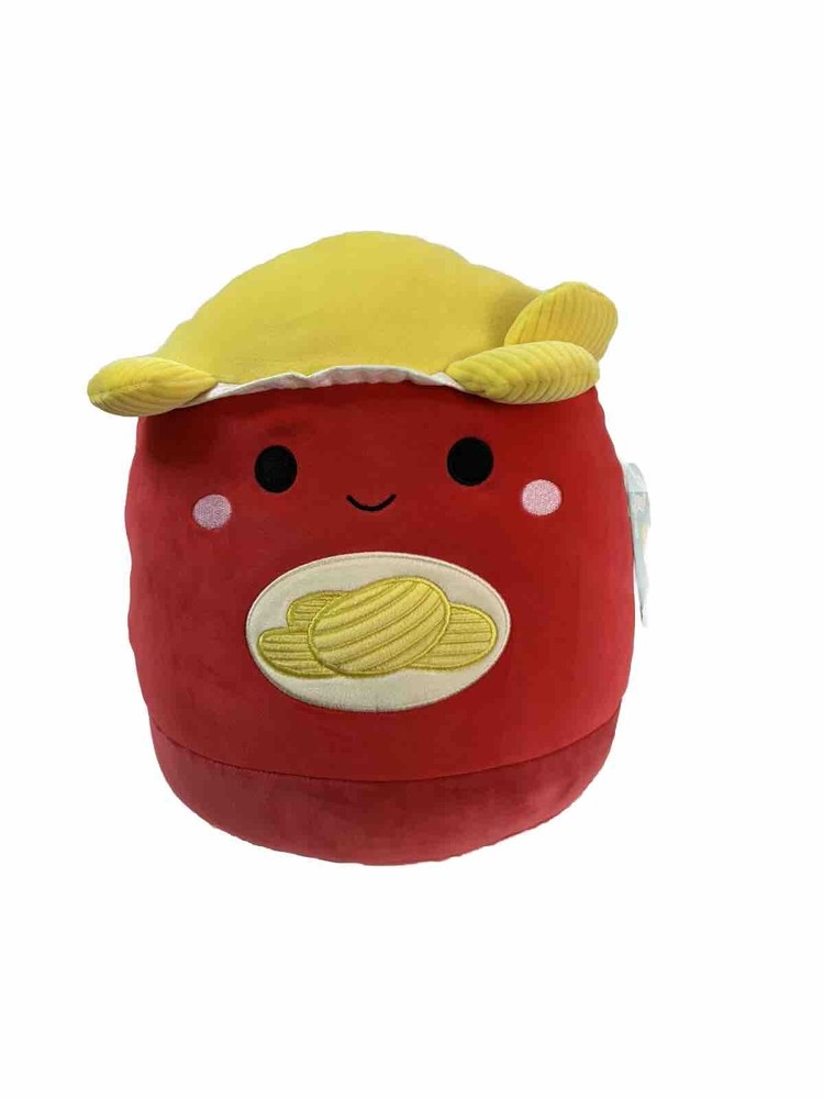 Peluche Squishmallows 12 pulgadas Ansel patatas fritas nuevo con etiquetas