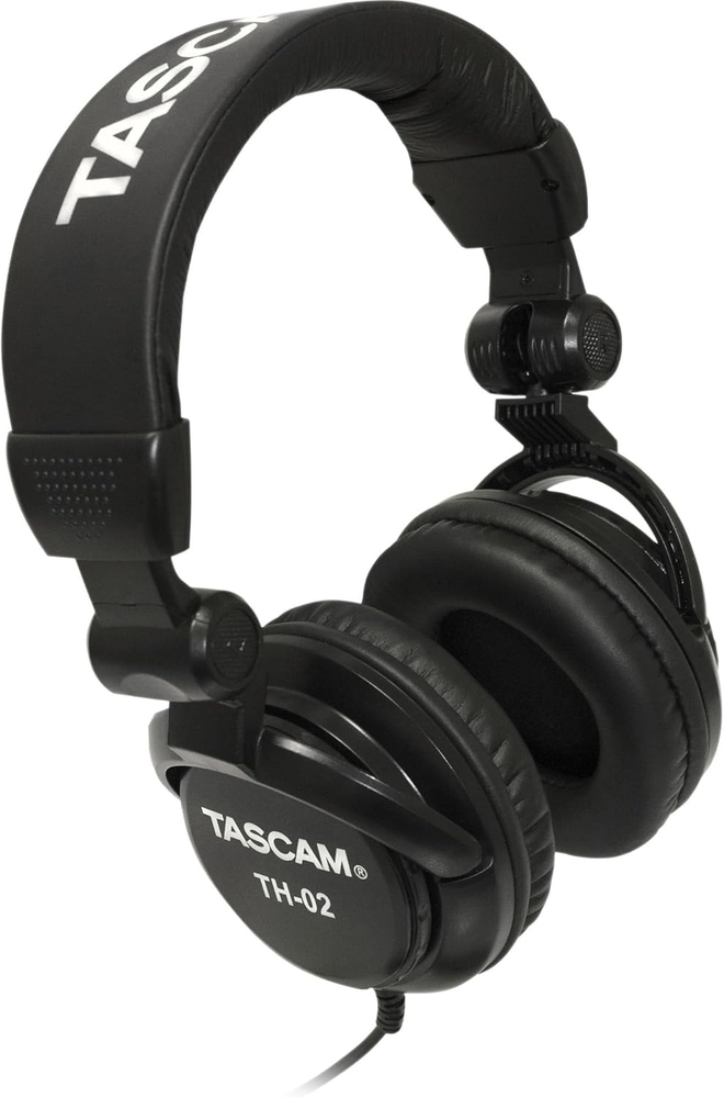 TH-02 Professional Studio Monitor Headphones, Wired, over Ear — for Recording, P