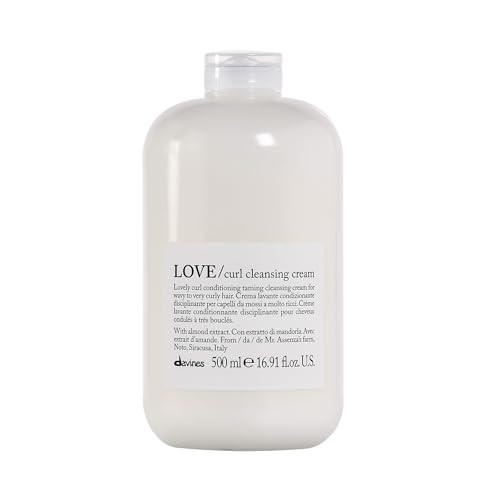 LOVE Curl Cleansing Cream - Hydrating Shampoo & Conditioner for Soft Defined Curls