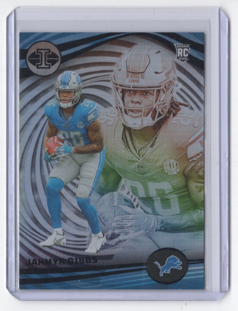 2023 Panini Illusions Retail Jahmyr Gibbs Rookie Detroit Lions #38