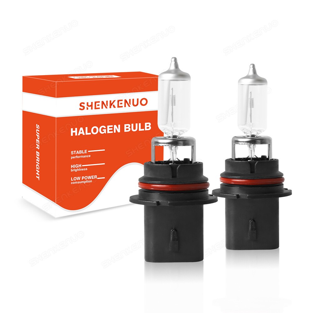 2x 9007 Halogen 100/80W 12V Low/High Beam Car/Truck/Semi Headlight Bulb Glass