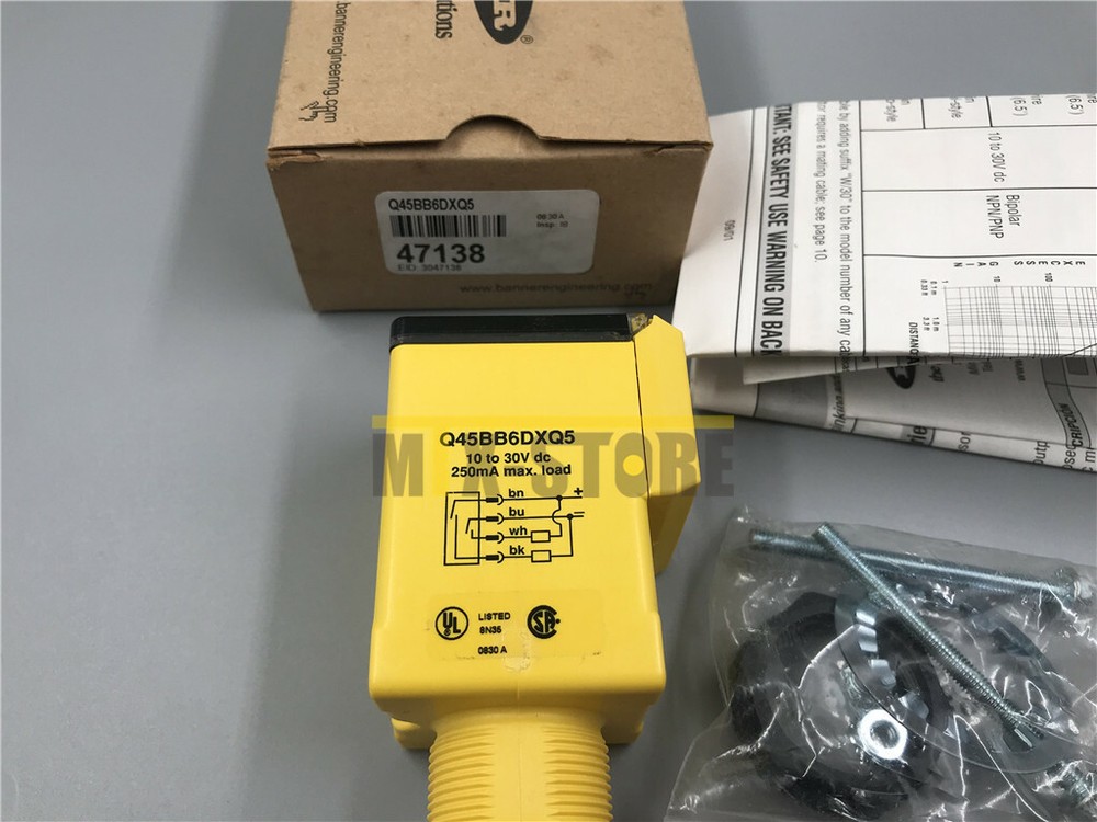 1PC New BANNER Photoelectric Switch Q45BB6DXQ5