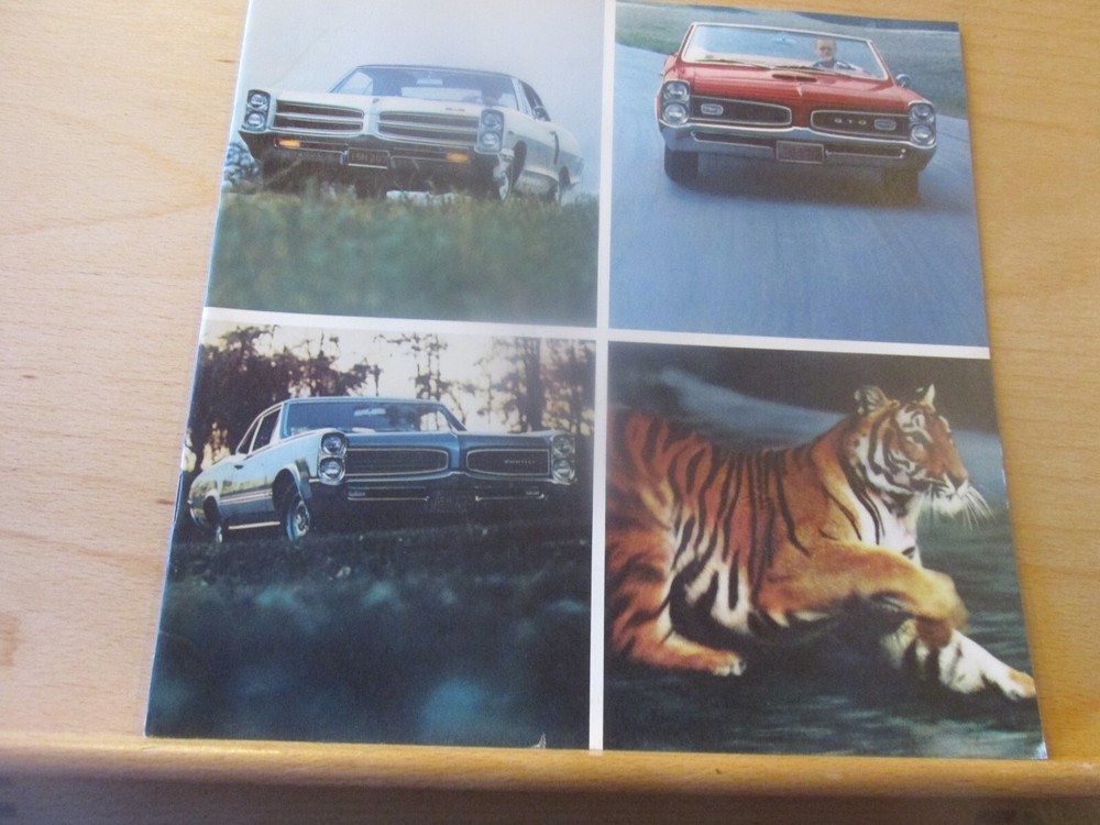 0401x 1966 Pontiac Performance Cars sales brochure GTO 2+2