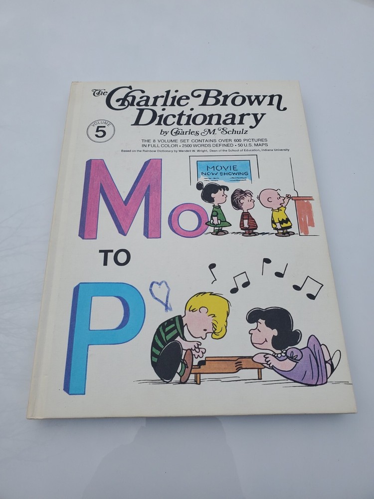 The Charlie Brown Dictionary by Charles M Schulz | Volume 5 | Mo to P | book