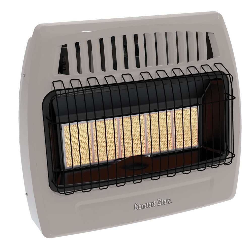 30,000 BTU Natural Gas Heater for Indoor Use, Infrared Radiant Vent-Free, The...