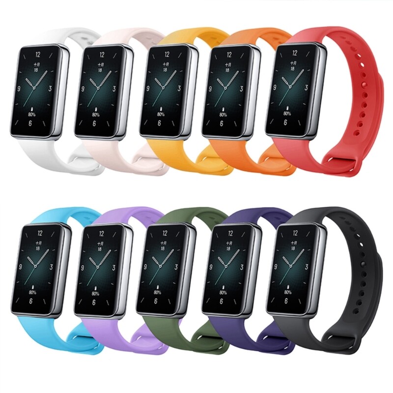 Rubber Silicone Watchband Straps For Band 9 Silicone