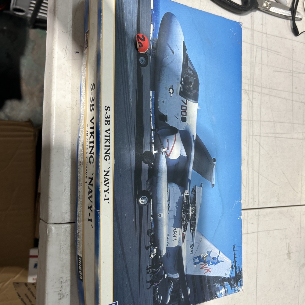 Hasegawa Model Kit S-3B Viking Navy-1 00668 New Special Version Rare 2003