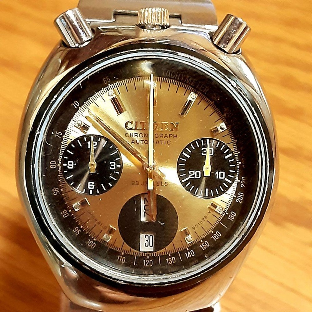 Citizen Challenge Timer Horno Chrono 67-9020 AT 161235