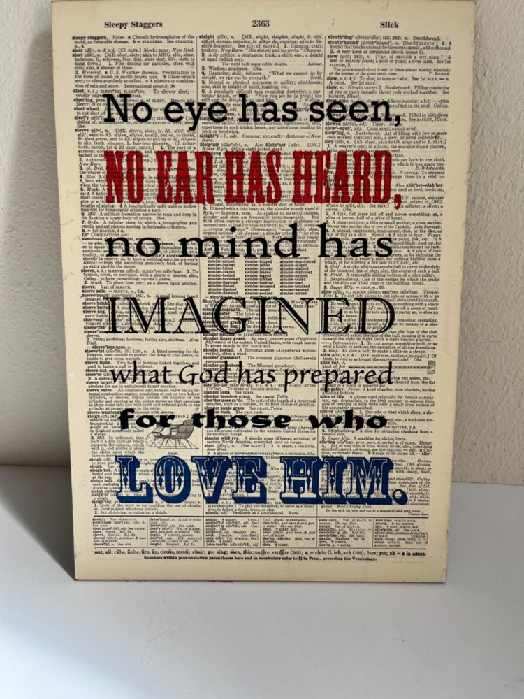 Flash 70 Sale Dictionary Page Art Print Bible Verse Spirtual Home Accessory Gift-image