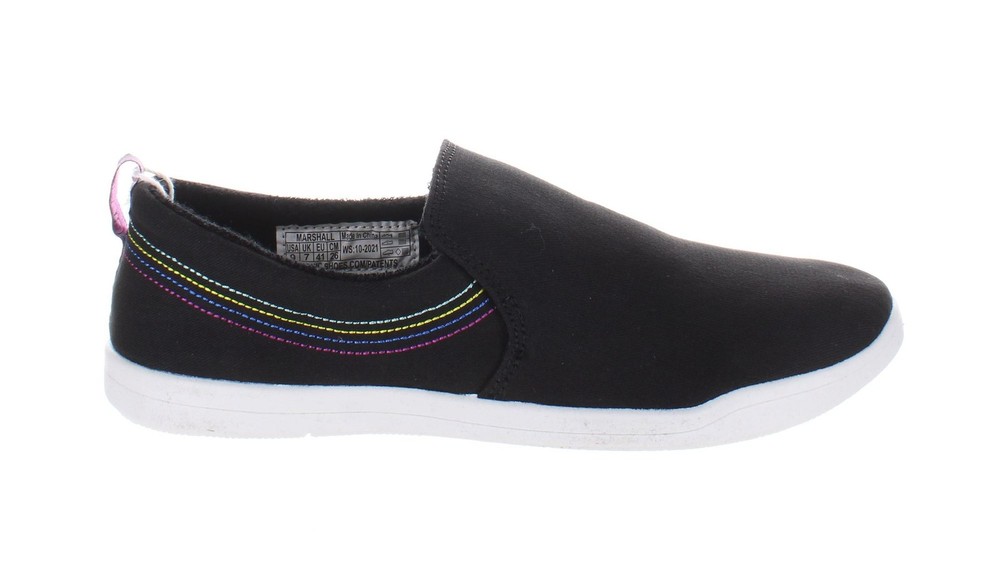Vionic Womens Marshall Black Casual Flats Size 9 Comfortable Slip-On Shoes