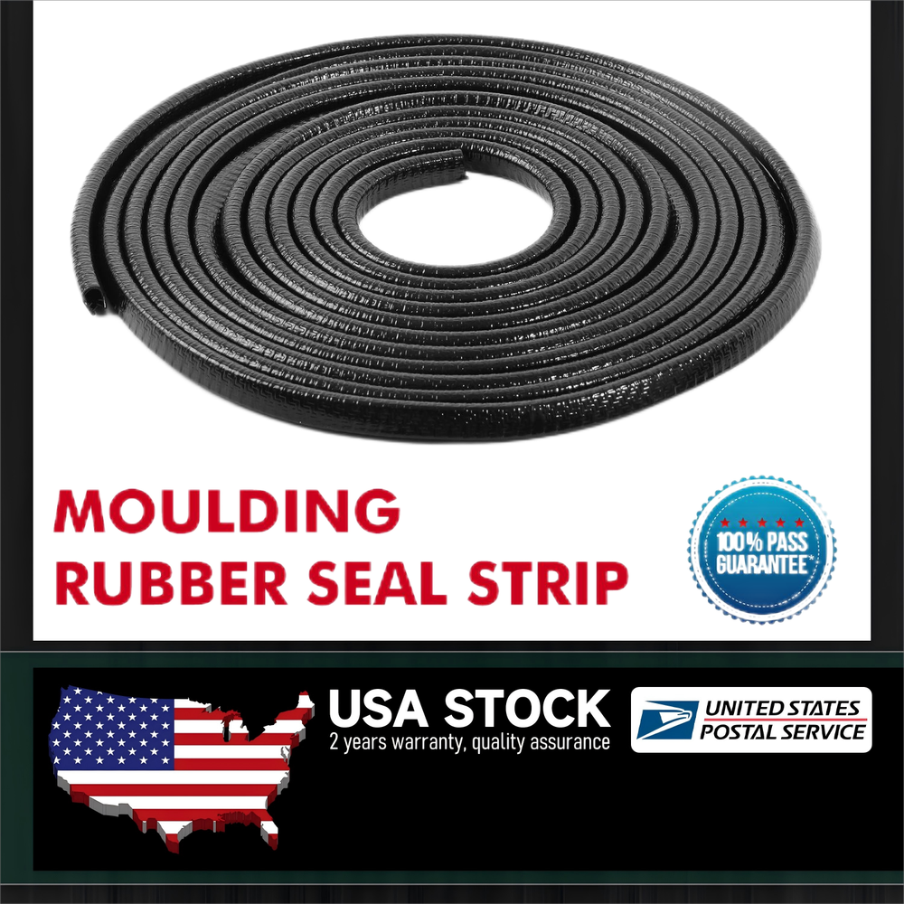 Flexible Rubber Seal Trim Strip Car Door Trunk Boat Edging Scratch Resistant 6M