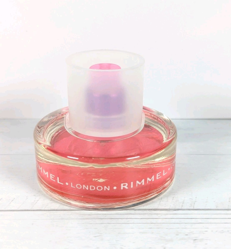 Vintage Rimmel London GLAM by Coty Perfume 1 oz 30 ml Pink 100% FULL