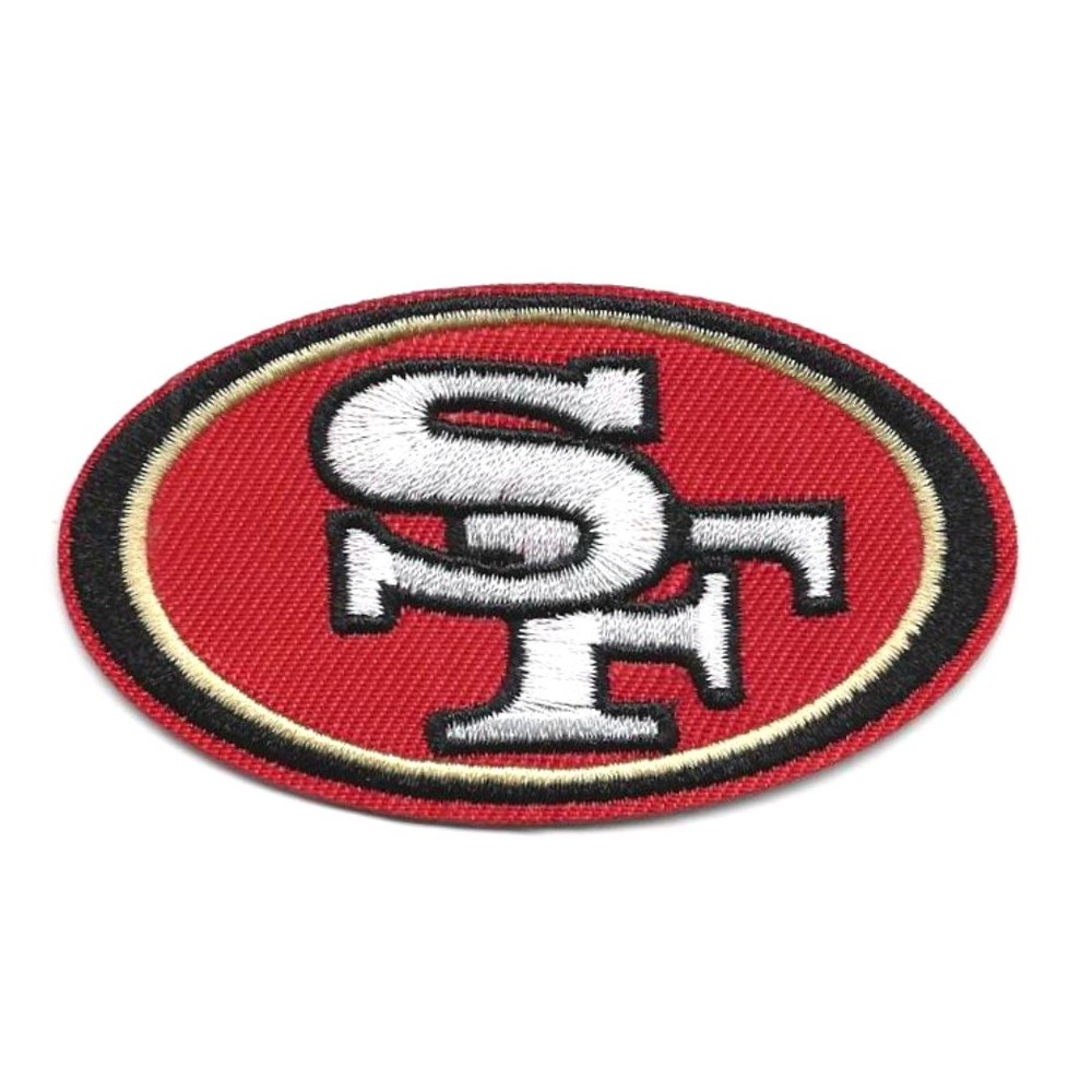 SAN FRANCISCO 49ers IRON ON PATCH 3.25