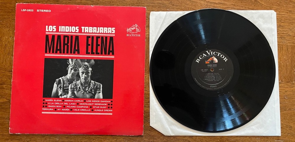 Maria Elena - Los Indios Tabajaras - 1964 pressing -Latin. Folk. World music