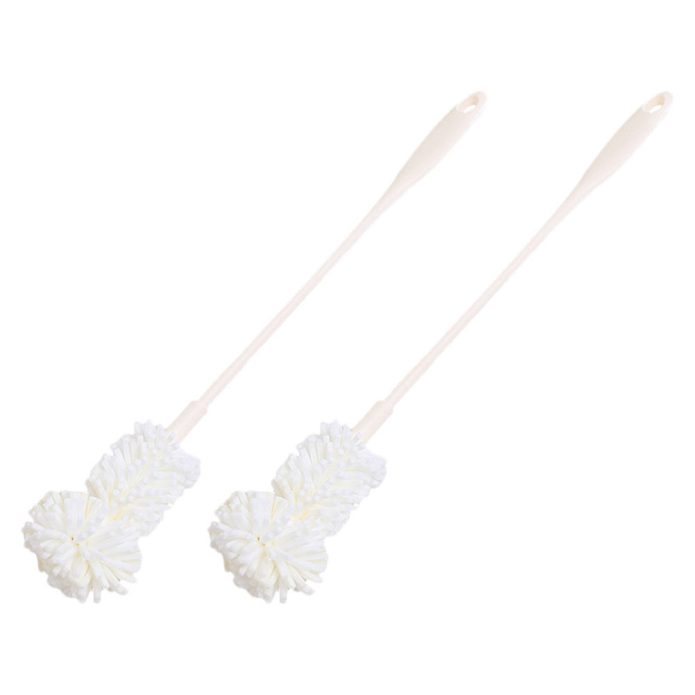 2pcs Feeding Sponge Bottle brush Nursing Brush Cup Cleaning Brush Bottle