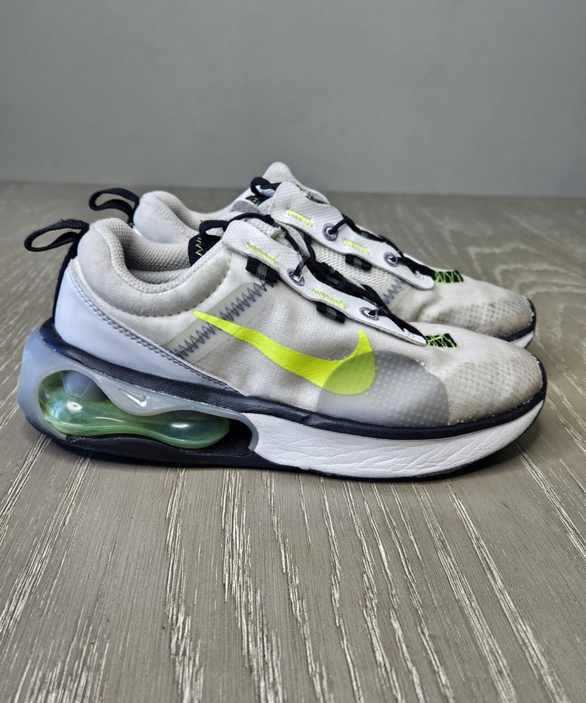 Nike Air Max 2021 Shoes Size 13C White Black Green White DB1109-102