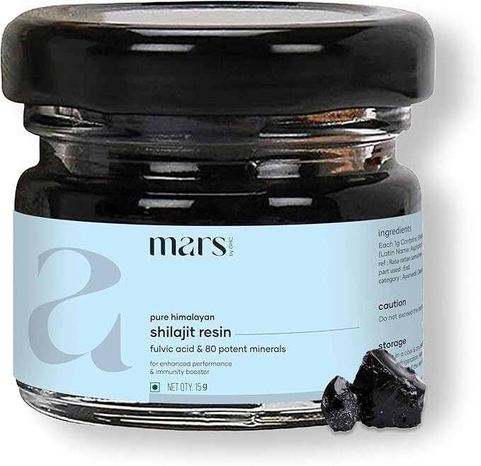 GHC Organic Himalayan Shilajit Soft Resin - 100% Pure High Fulvic Acid
