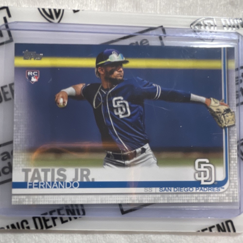 Topps 2019 Fernando Tatis Jr. #410 San Diego Padres Rookie Card