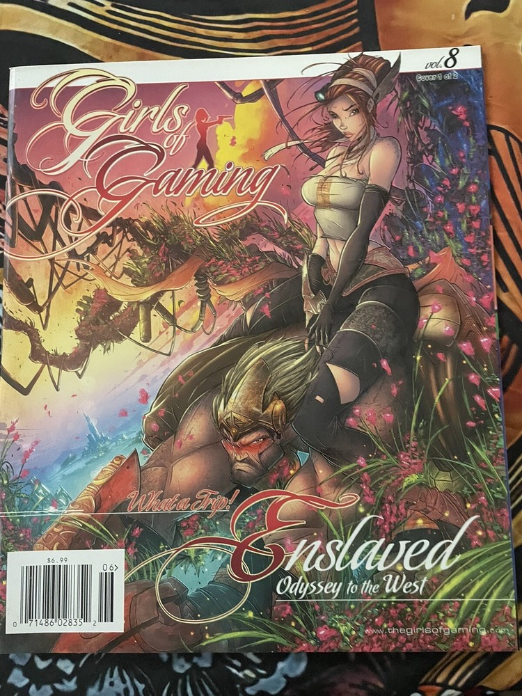 Play Magazine Presents: Girls of Gaming, Anime Volume 8 (2006) ENSLAVED COVER