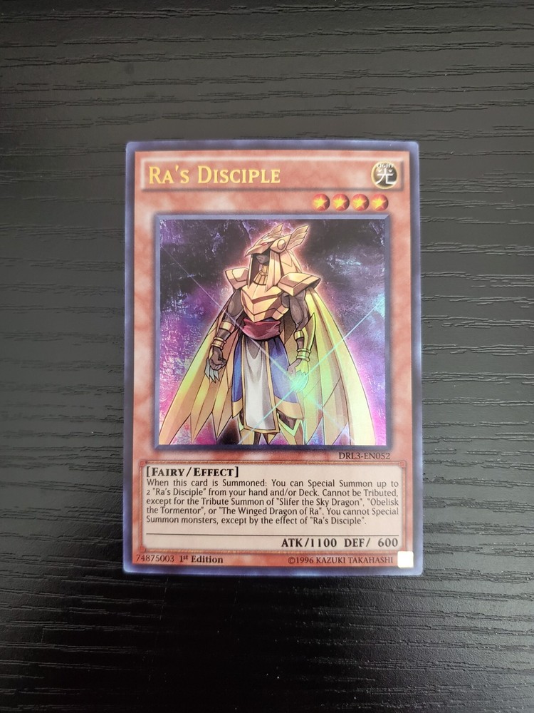Ra's Disciple DRL3-EN052 1st Edition Dragons of Legend Unleashed Card