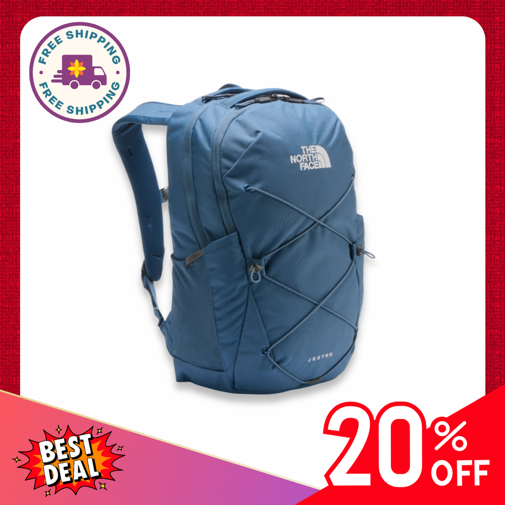 FLASH SALE - The North Face Jester Daypack in Shady Blue - Limited Time Offer-image