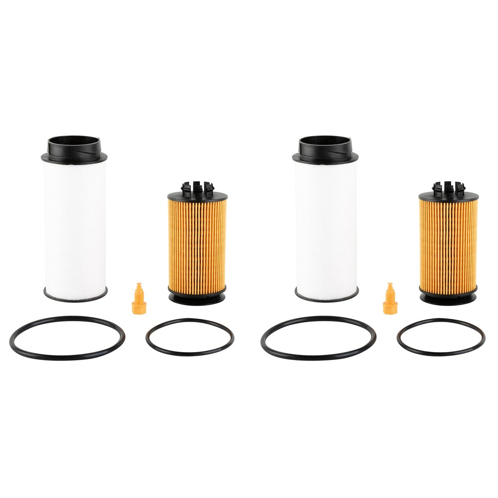 2 Pcs Fuel Filter Kit For 2012 - 2018 Mitsubishi Fuso Canter QC000001 MK667920