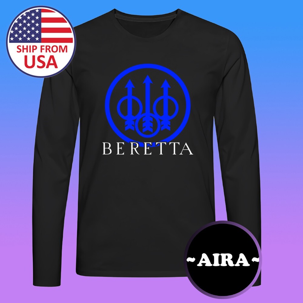 BERETTA Firearms Pistol Guns Men's Black Size S to 2XL