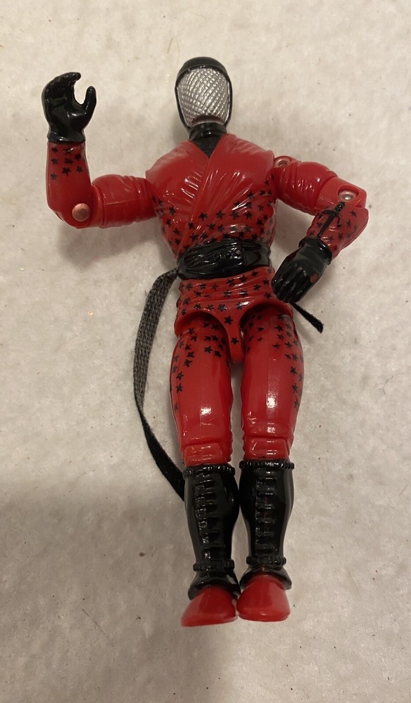 Vintage 1991 GI Joe Slice action figure with slightly loose legs
