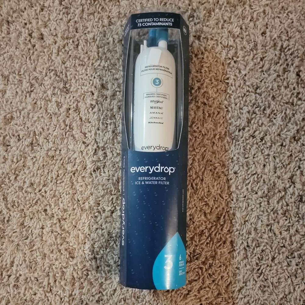 Everydrop Refrigerator Water Filter 3 EDR3RXD1 Genuine OEM 1-Pack