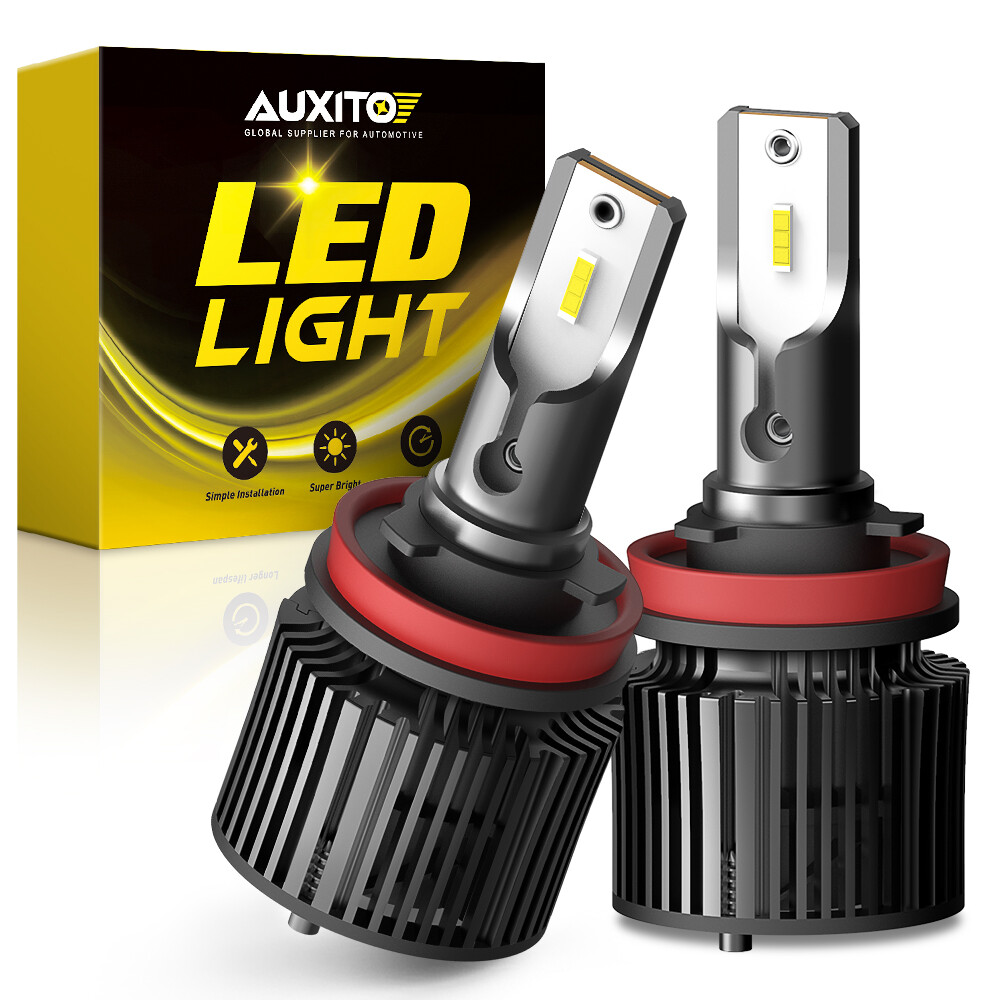 H8/H9/H11 CSP 6000K X1-20000LM CAR LED Headlight Kit High & Low Light Bulbs