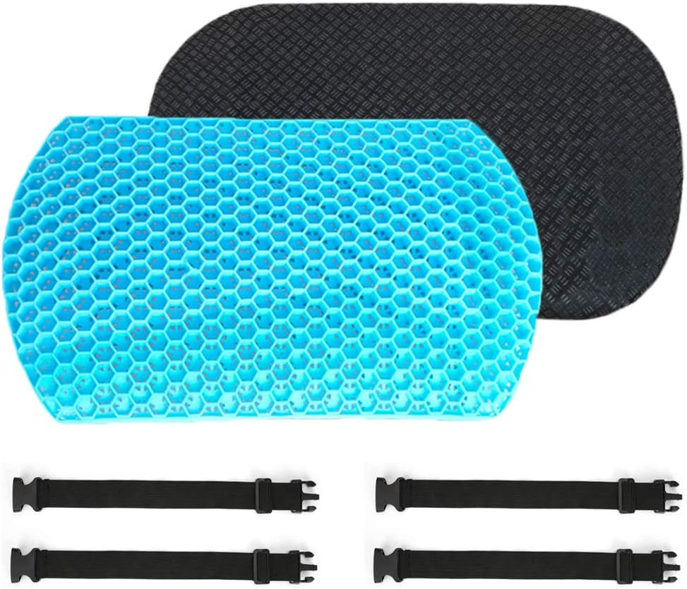 Gel Lumbar Support Pillow for Office Chair Back Support Pillow for Car, Wheelcha