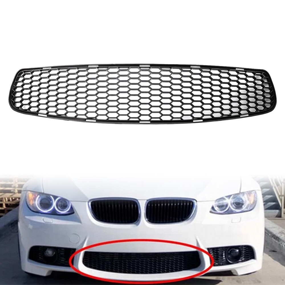 Front Bumper Lower Grille For BMW 3 Series E90 E92 E93 M3 Style 2009-2011