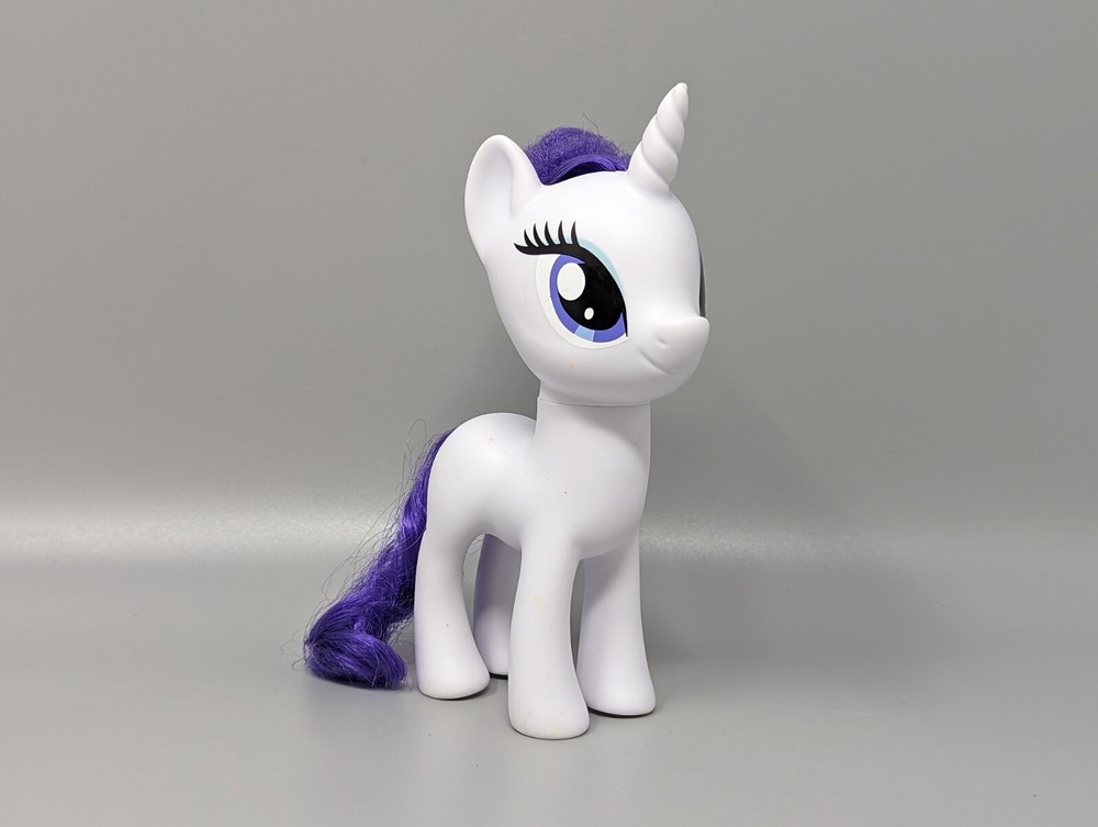 2016 My Little Pony Rarity Purple Unicorn Brushable Hair 6” Toy Hasbro 4th Gen