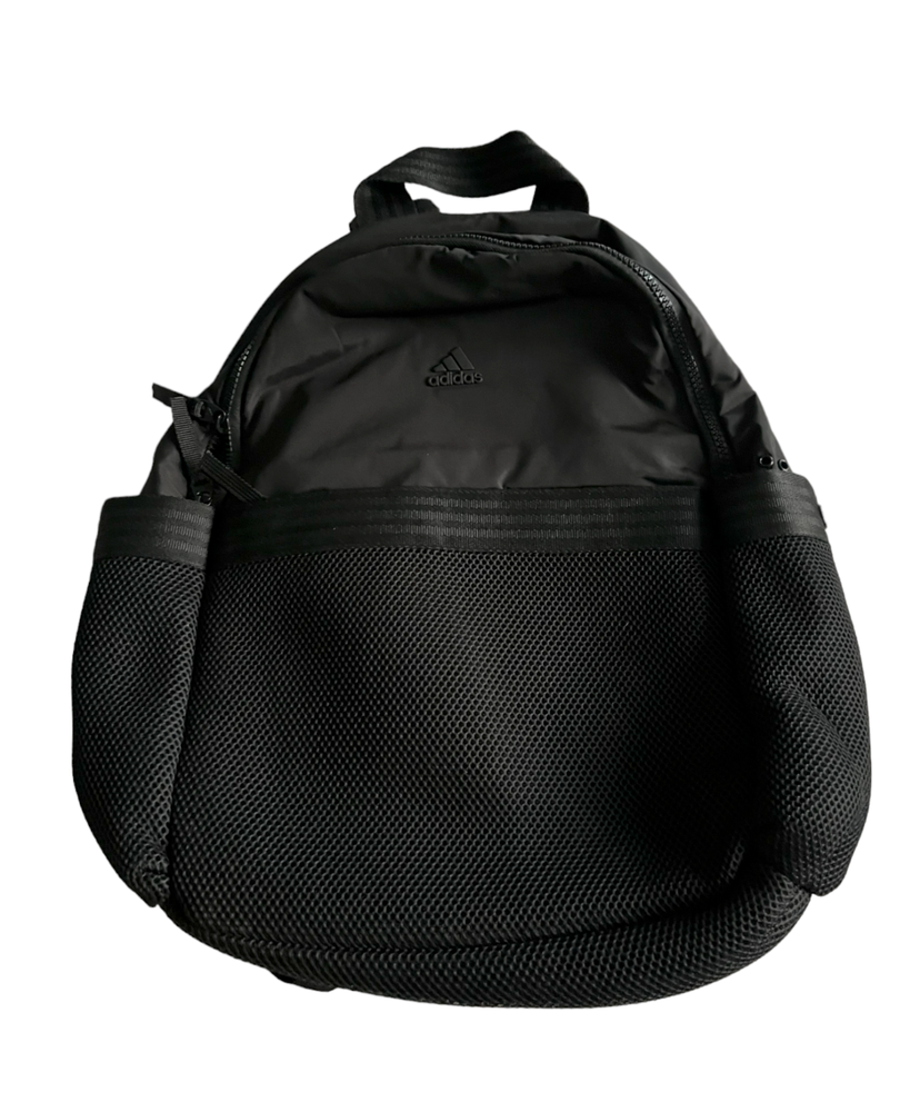 Adidas Black VFA Backpack. Pre Owned Very Good Condition