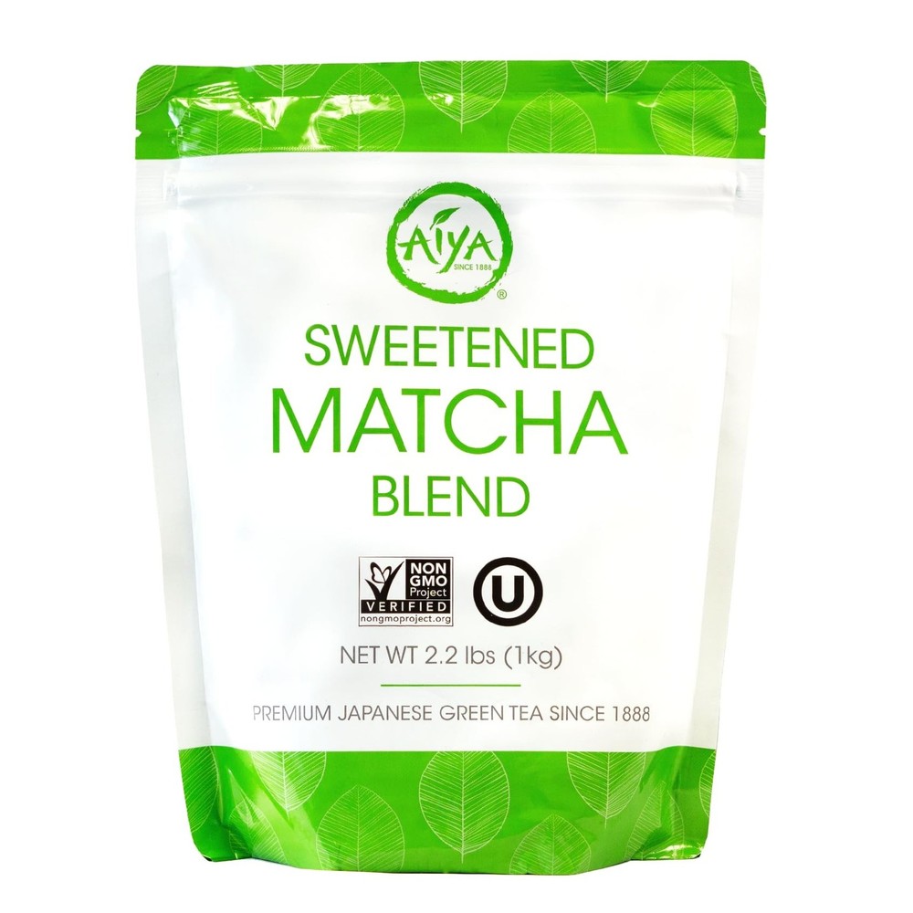 Aiya Sweetened Matcha Latte Powder Rich in Antioxidants
