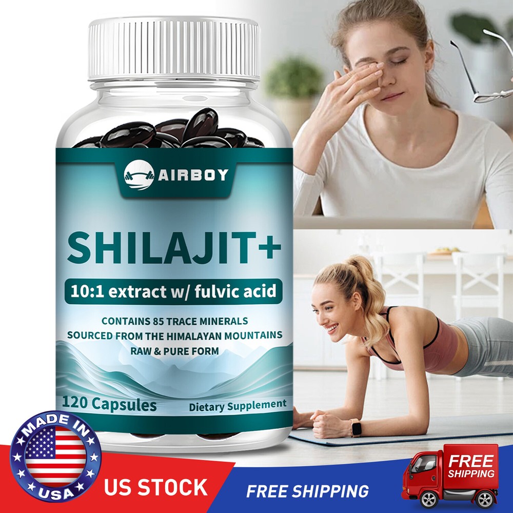Shilajit - Anti-fatigue, Energy Production, Hormonal Balance and Improve Mood