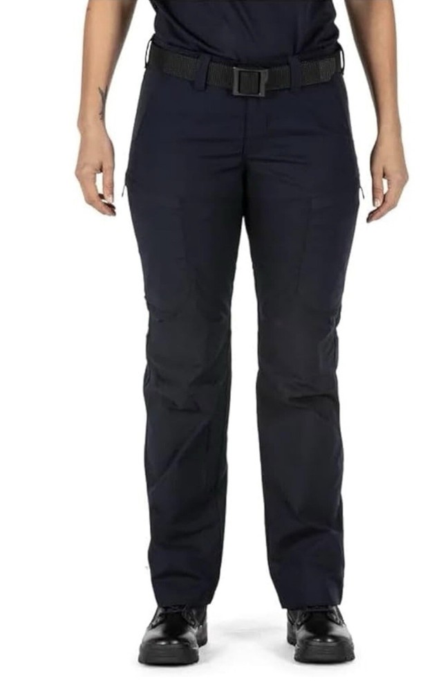 511 Tactical Apex Pant Women’s Sz 6 Long Navy Cargo Flex-Tac Performance Stretch