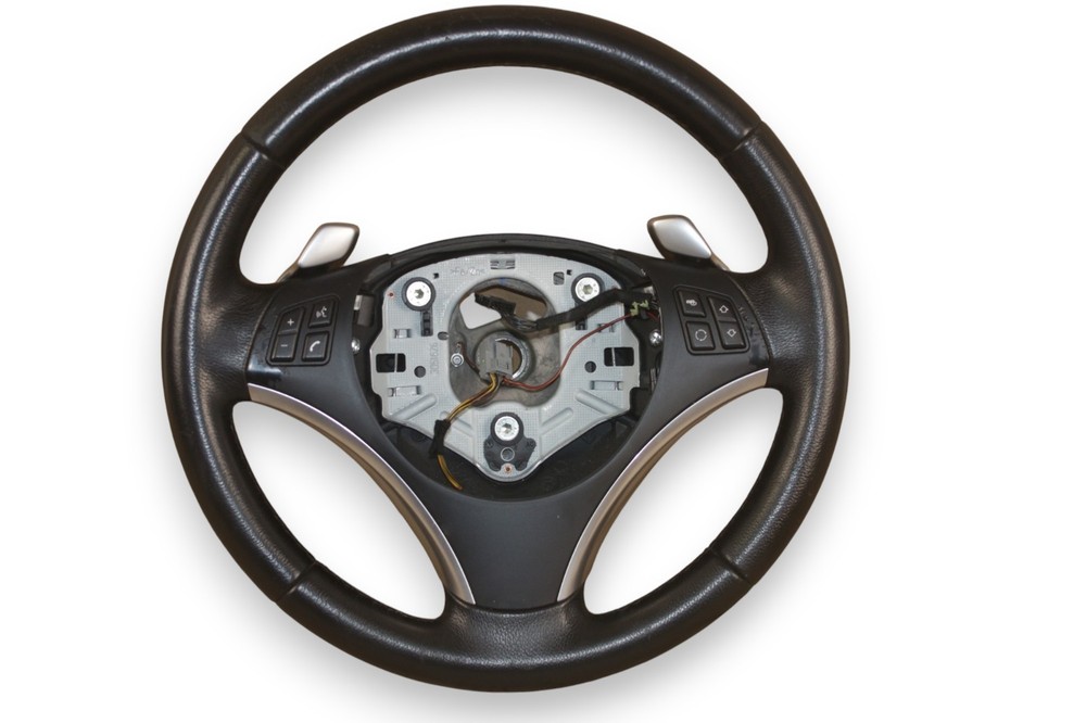 OEM BMW E90 E92 E93 Sport Leather Steering Wheel with Paddle Shifters