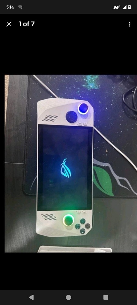 ASUS ROG Ally 7in 512GB White Gaming Handheld Console