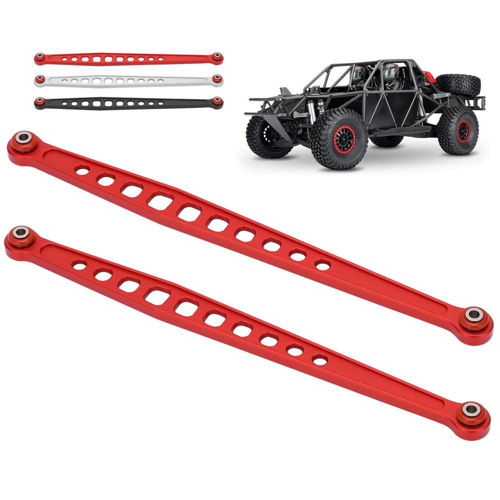 2-Piece Aluminum Alloy Rear Suspension Link Rod Linkage for Enhanced Durability and Performance