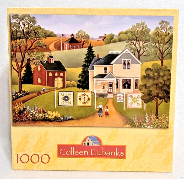 Roseart Quilter's Delight Jigsaw Puzzle by Colleen Eubanks  18 15/16