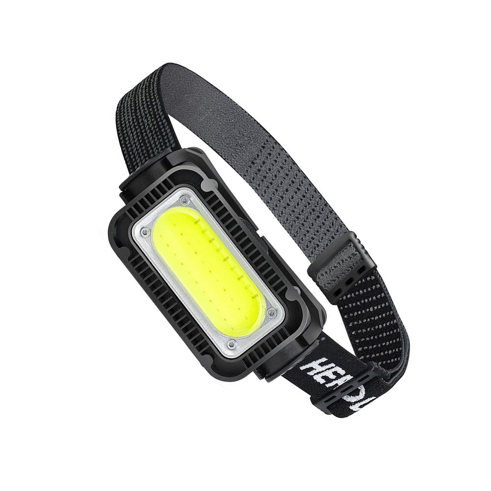 USB Rechargeable LED Headlamp Headlight Head Lamp Torch Flashlight With Cable