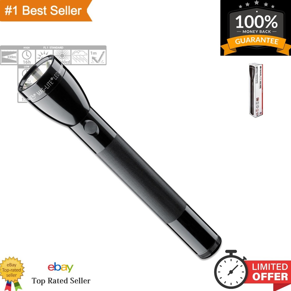 LED 3C Flashlight with 611 Lumen Output & Intelligent Energy Management System