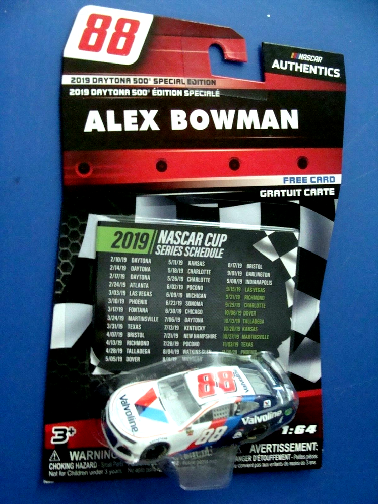 #88 - ALEX BOWMAN - VALVOLINE CHEVY CAMARO - 2019 DAYTONA 500 SPEC ED - 1:64