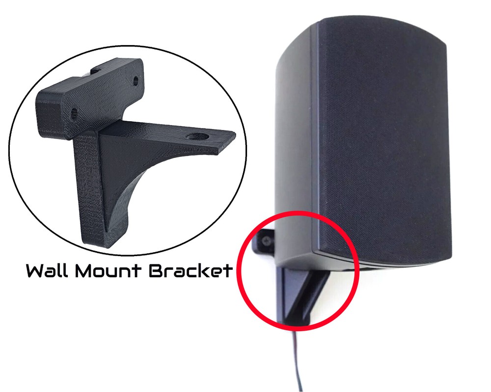 Wall Mount for Klipsch ProMedia 2.1, v.2-400, 4.1 THX Satellite Computer Speaker