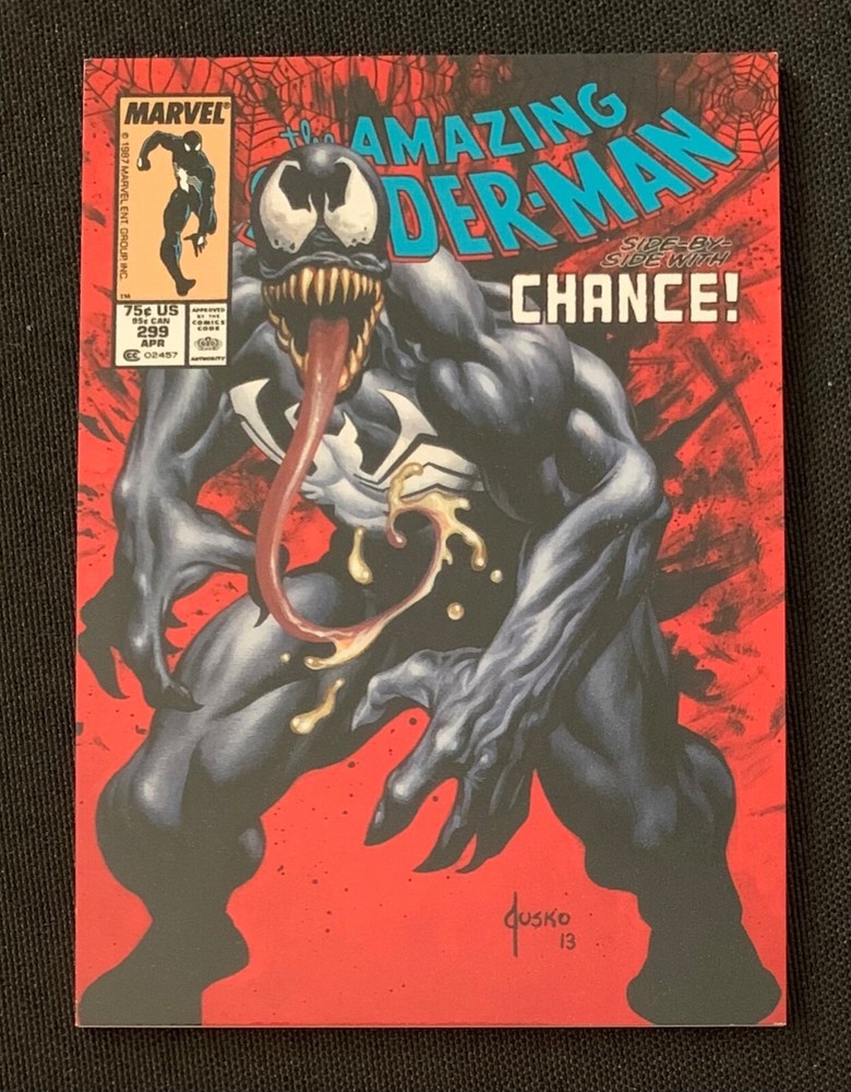 2016 Marvel Masterpieces What If Variant Cover TIER 4 Card #86 VENOM /50 Mint