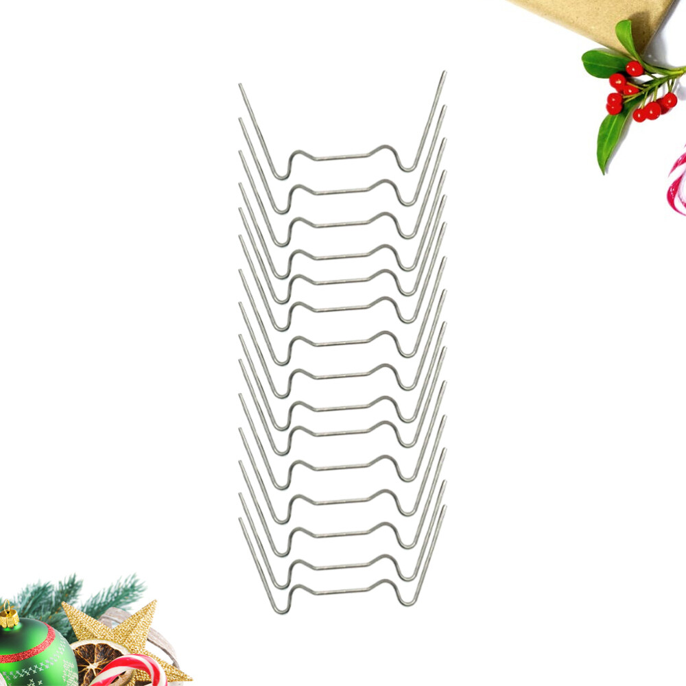 50 PCS Lawn Nails Garden Stakes Pegs Lawn Stakes Garden Staples